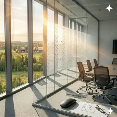 Uppgradera glas med en moderna solskyddsfilm